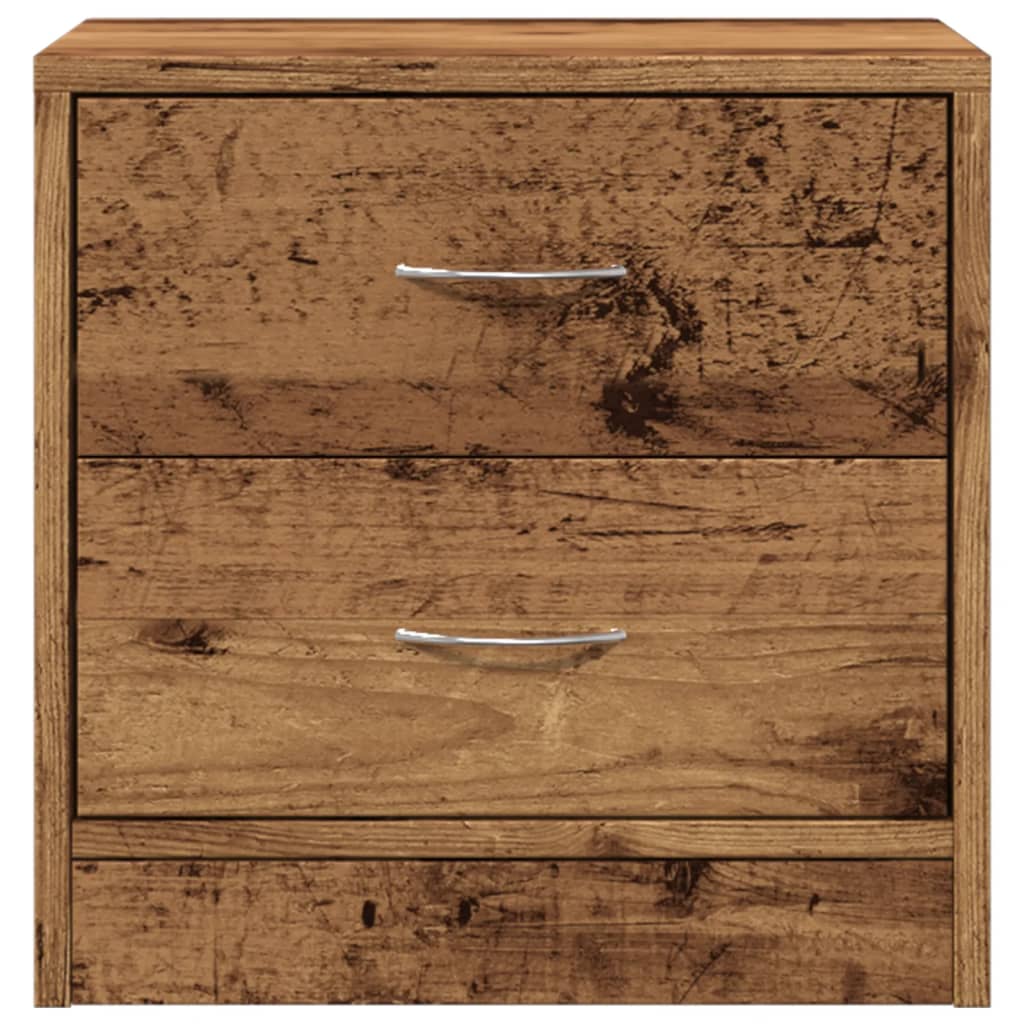 Nattbord gammelt tre 40x30x40 cm konstruert tre