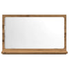 Baderomshylle med speil artisan eik 60x11x37 cm konstruert tre