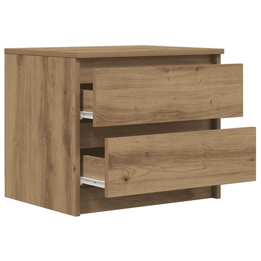 Nattbord artisan eik 50x40x43.5 cm konstruert tre