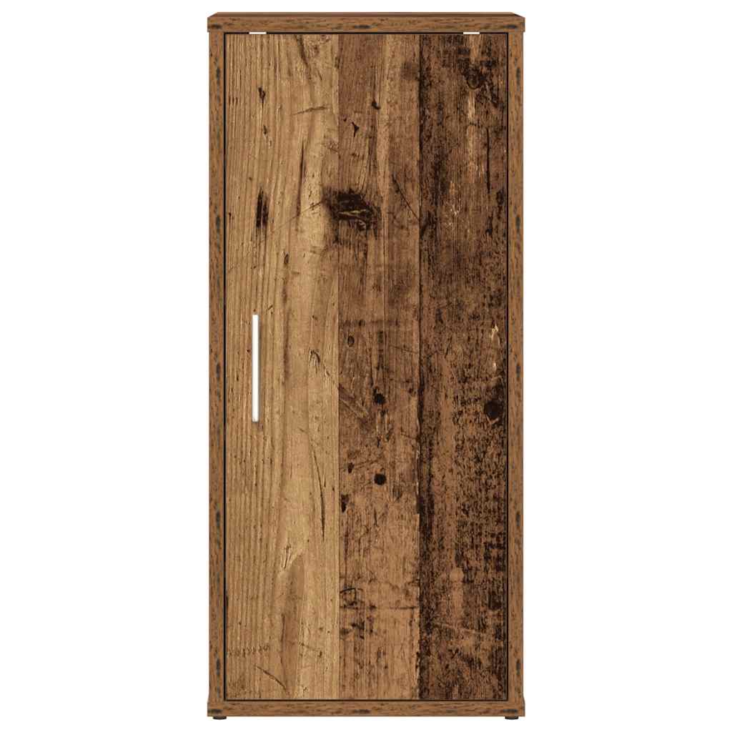 Skoskap gammelt tre 32x35x70 cm konstruert tre
