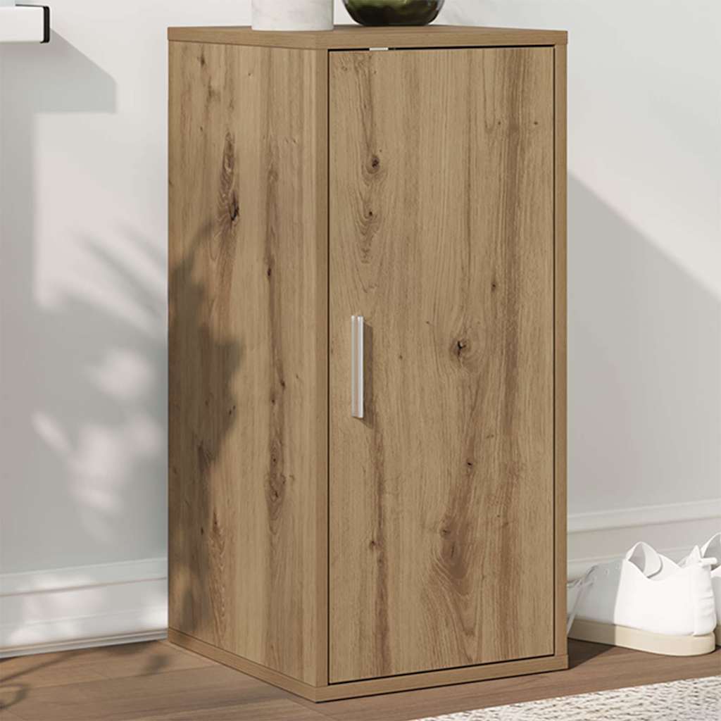 Skoskap artisan eik 32x35x70 cm konstruert tre