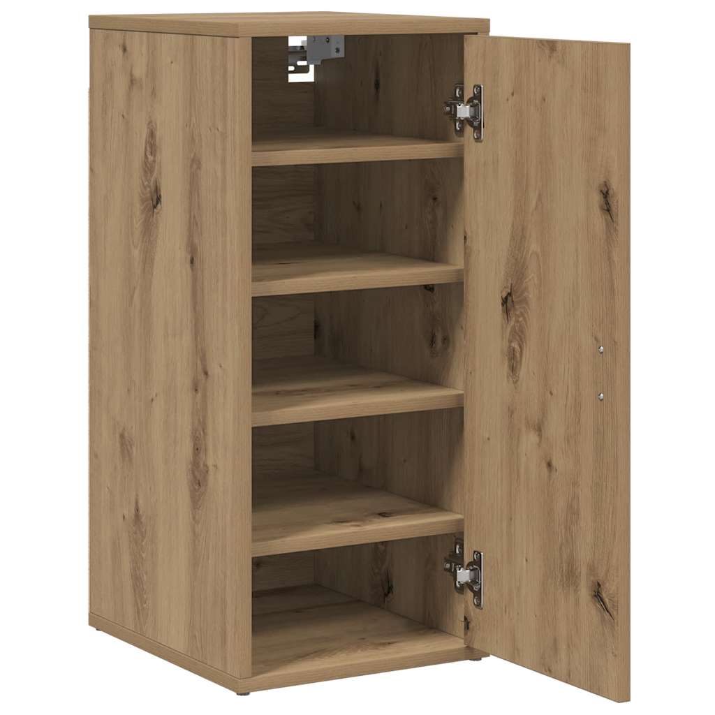 Skoskap artisan eik 32x35x70 cm konstruert tre