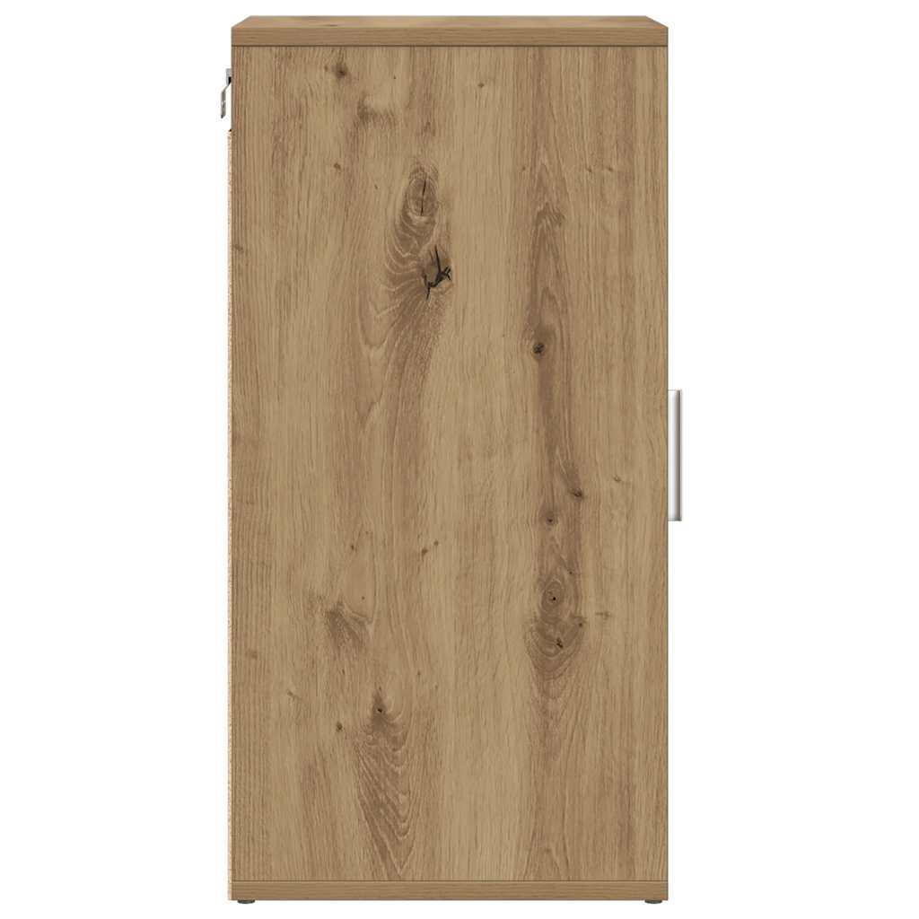 Skoskap artisan eik 32x35x70 cm konstruert tre