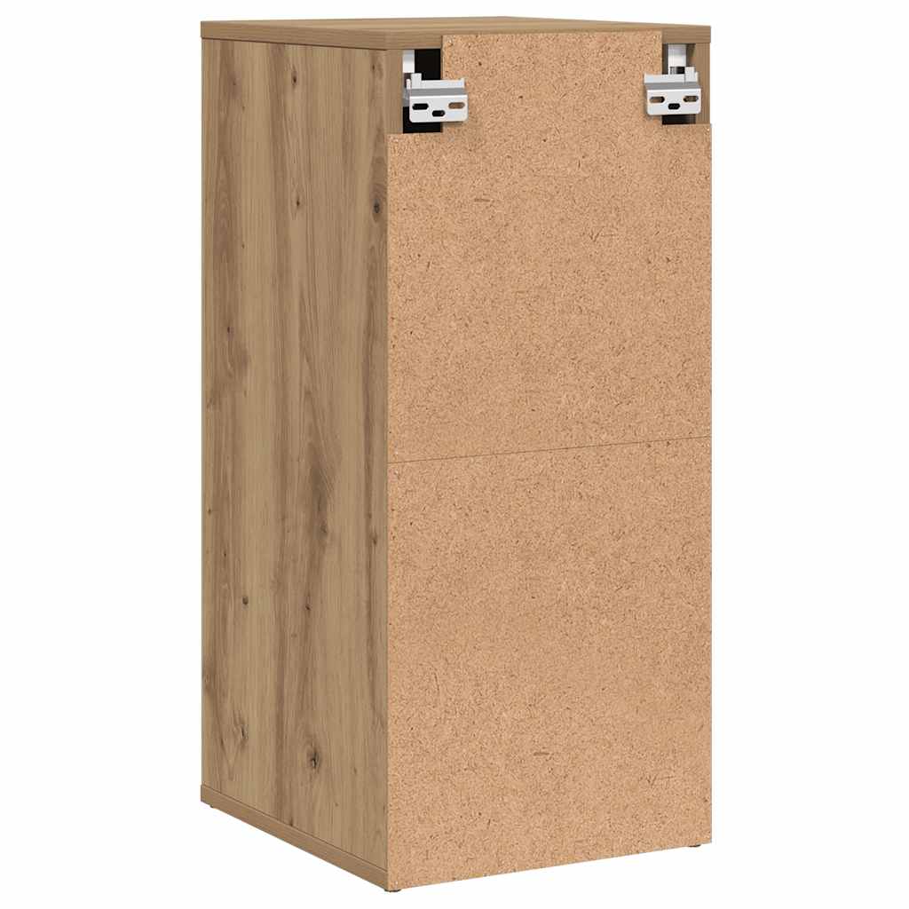 Skoskap artisan eik 32x35x70 cm konstruert tre