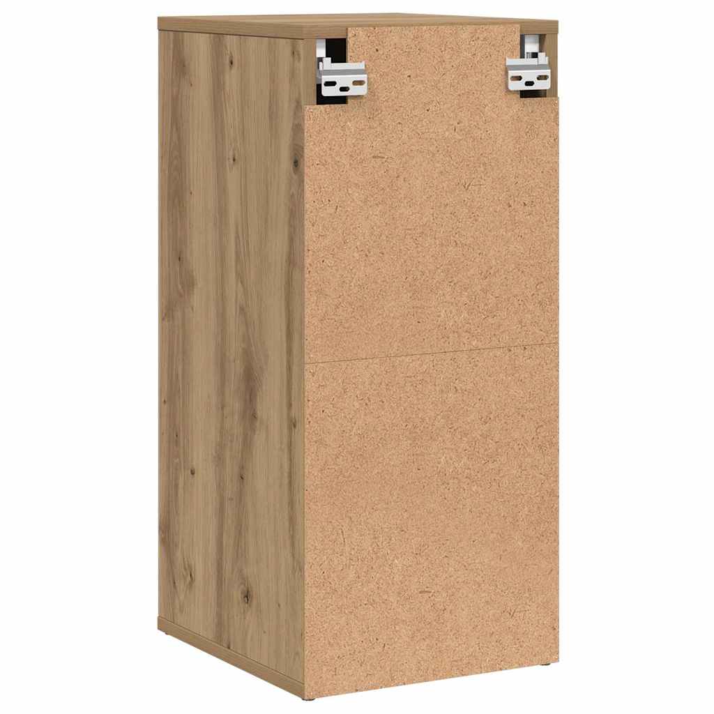 Skohyller svart 2 stk artisan eik 32x35x70 cm konstruert tre