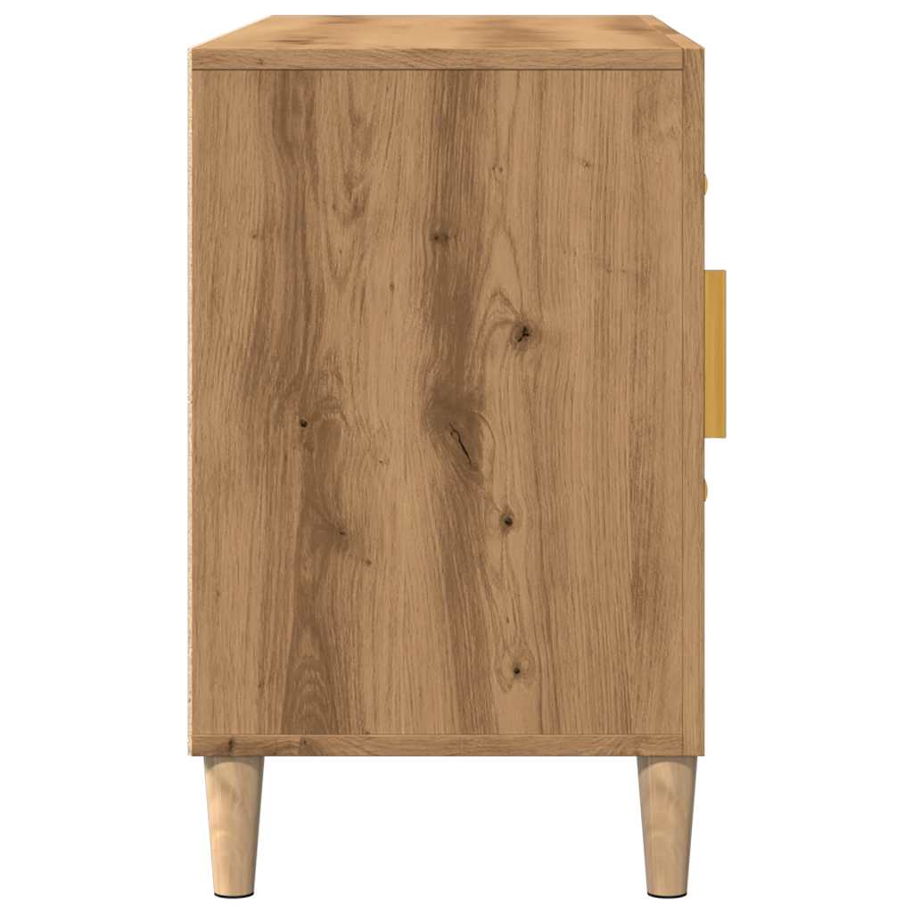 Skjenk artisan eik 100x36x60 cm konstruert tre