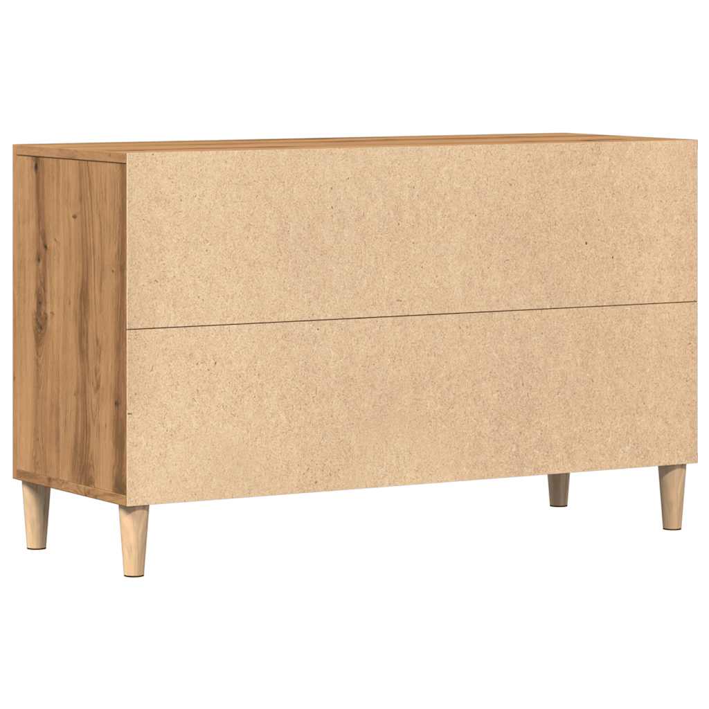 Skjenk artisan eik 100x36x60 cm konstruert tre