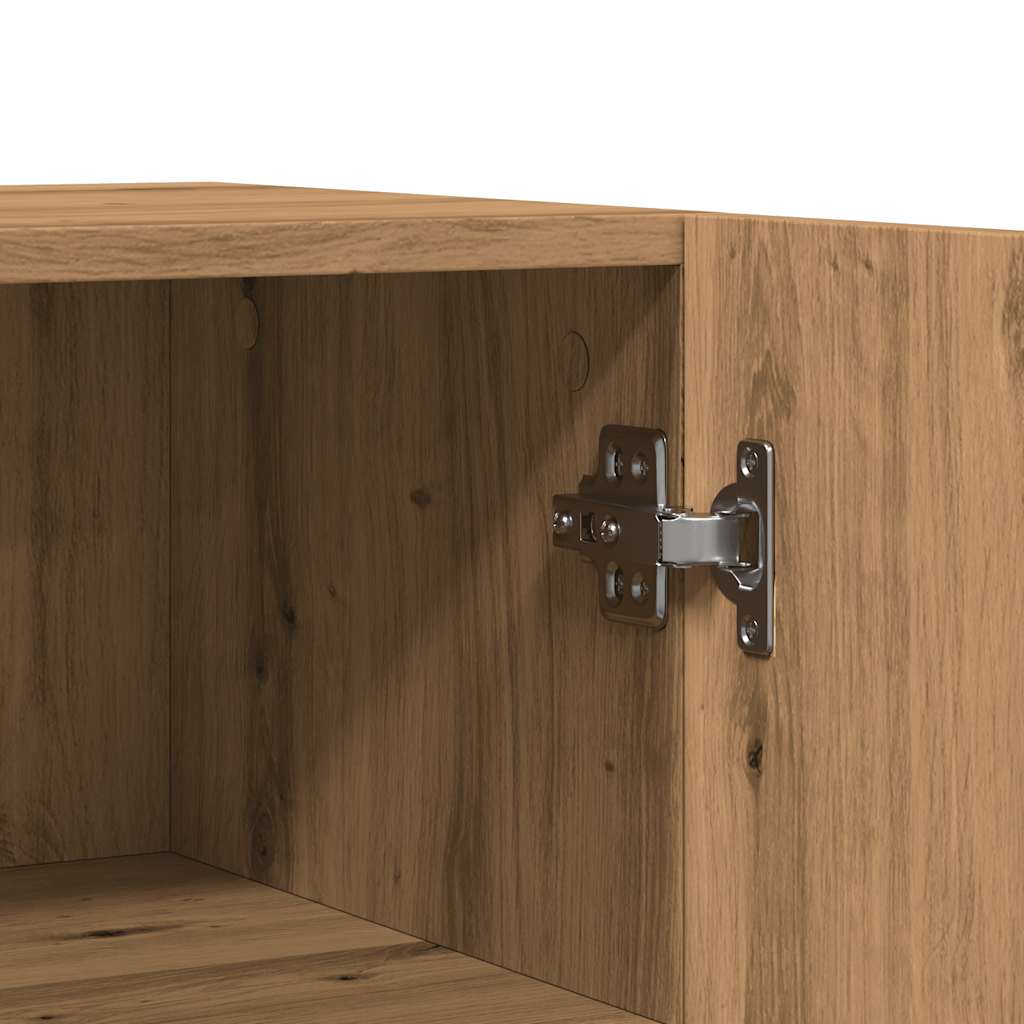 Skjenk artisan eik 100x36x60 cm konstruert tre