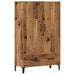 Highboard gammelt tre 70x31x115 cm konstruert tre