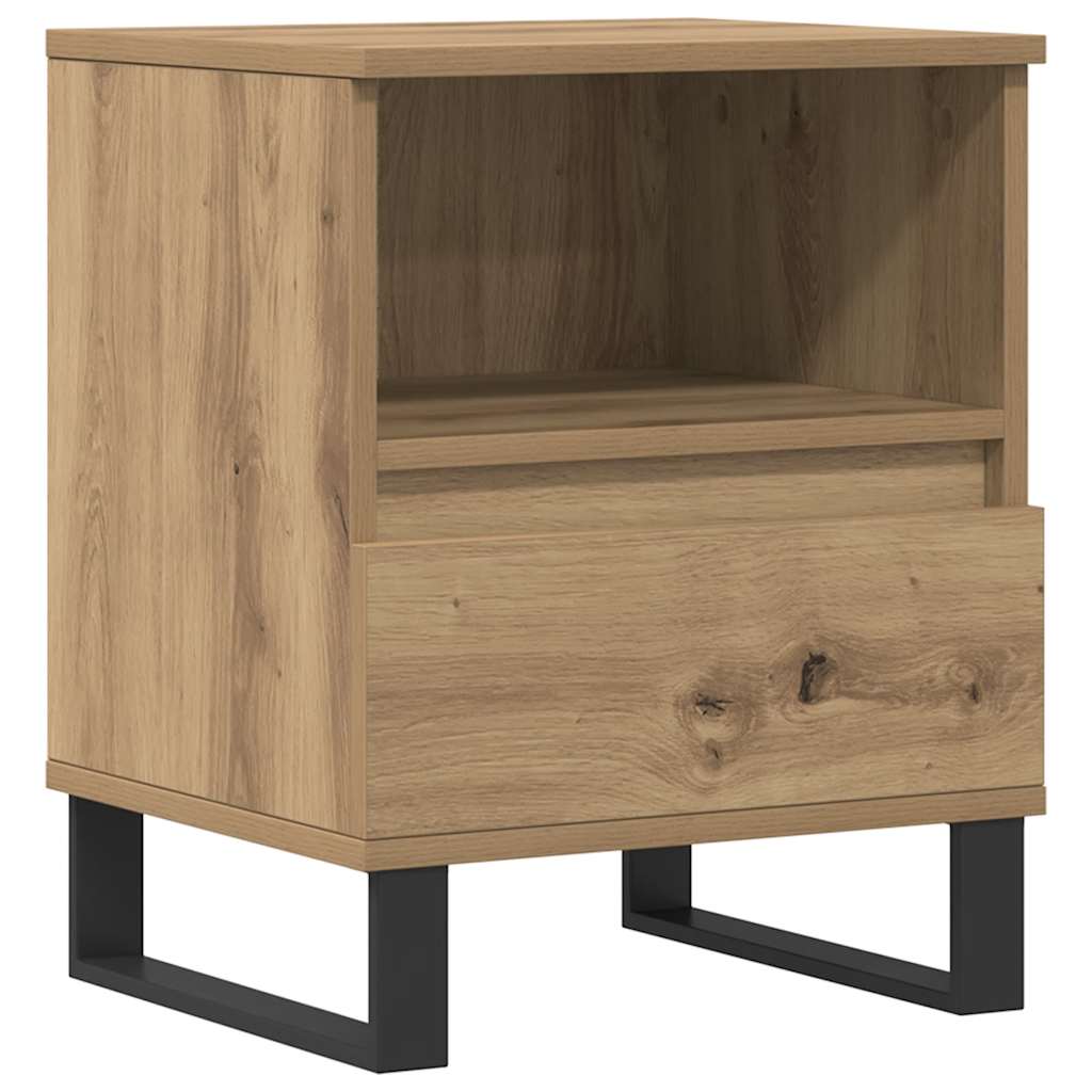 Nattbord artisan eik 40x35x50 cm konstruert tre