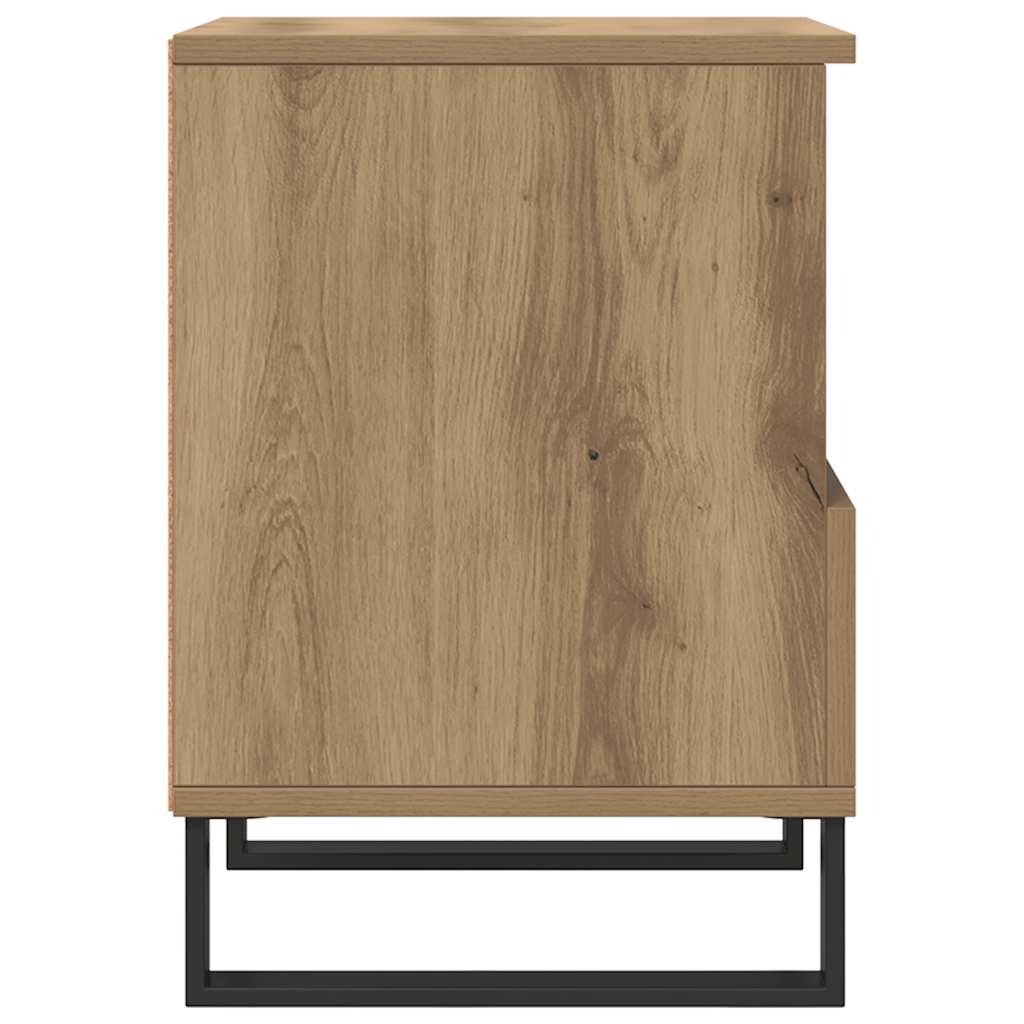 Nattbord 2 stk artisan eik 40x35x50 cm konstruert tre