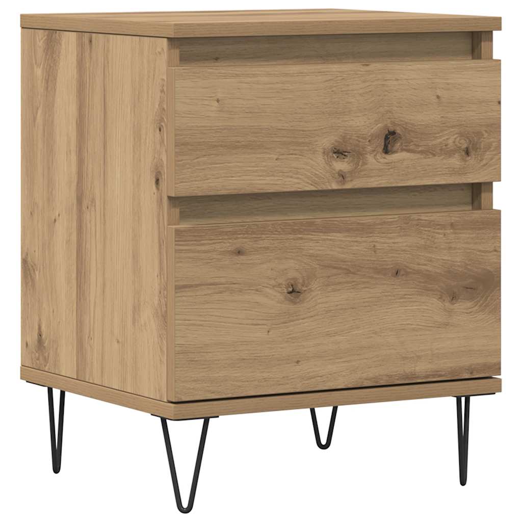 Nattbord artisan eik 40x35x50 cm konstruert tre