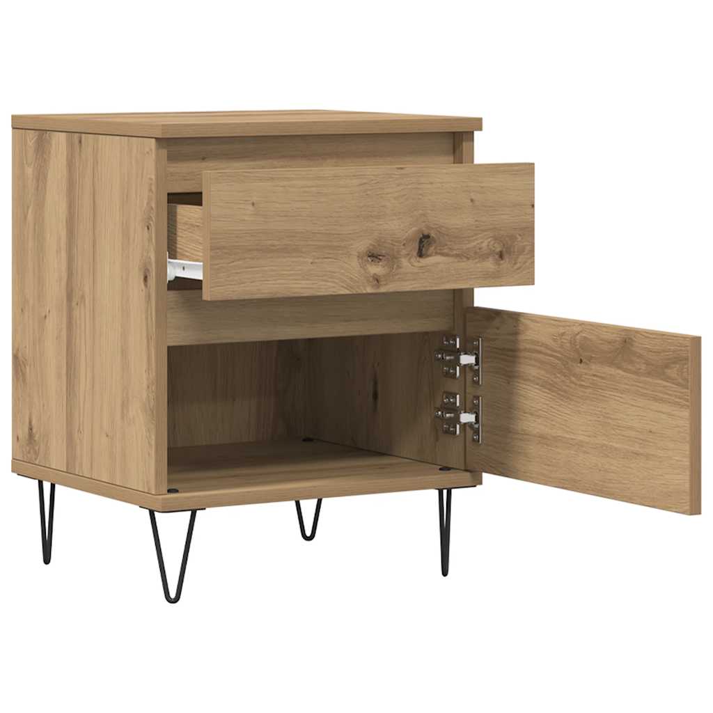 Nattbord artisan eik 40x35x50 cm konstruert tre