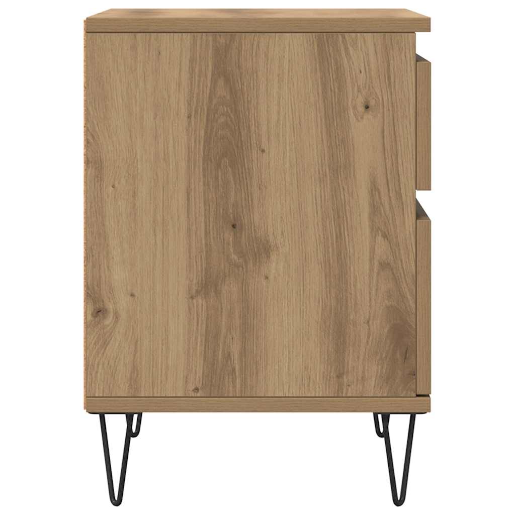 Nattbord artisan eik 40x35x50 cm konstruert tre