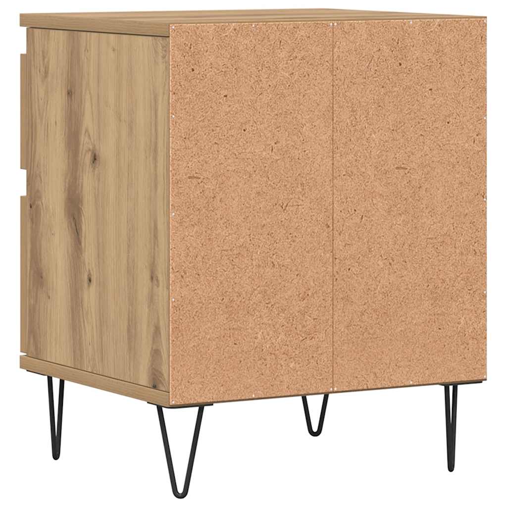 Nattbord artisan eik 40x35x50 cm konstruert tre