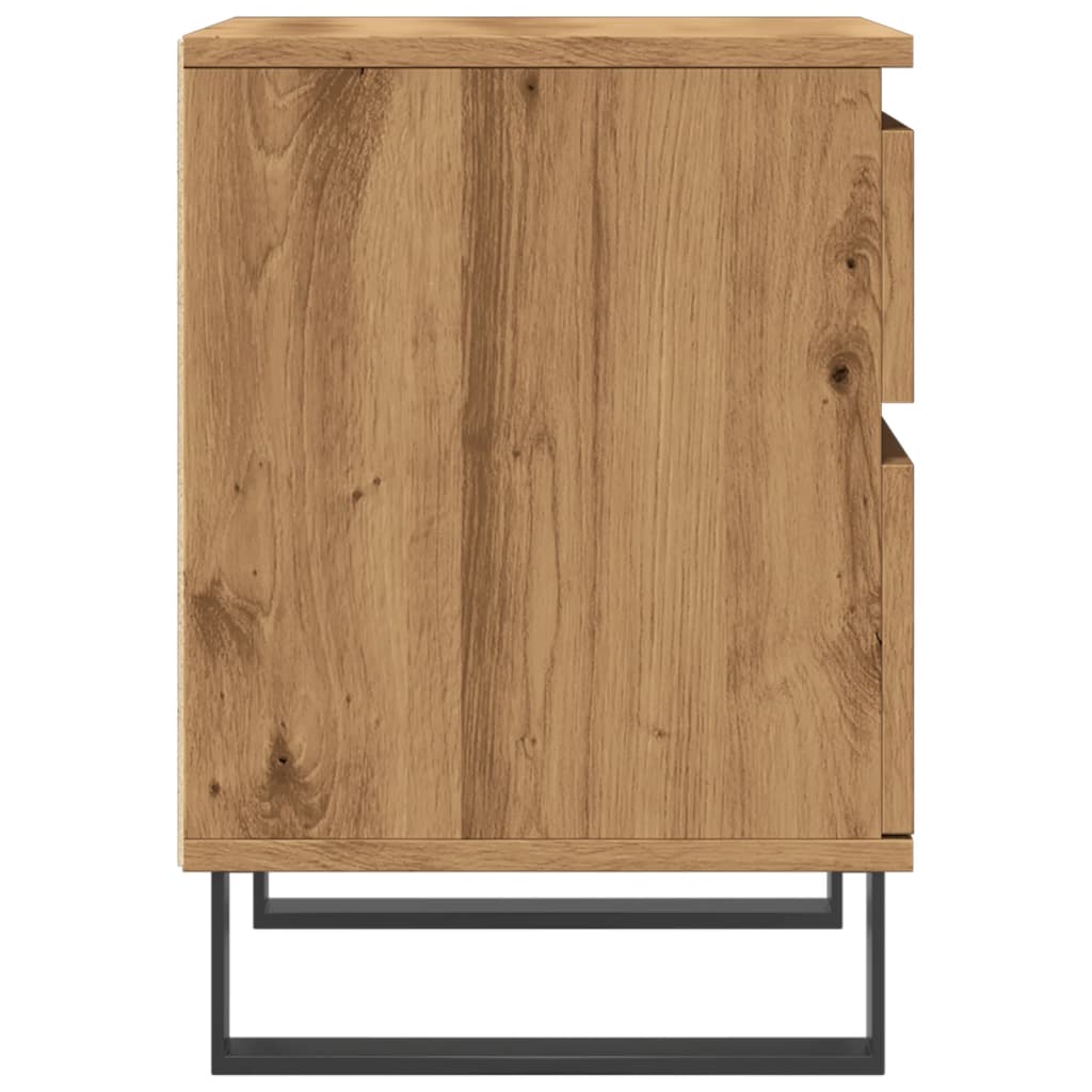 Nattbord artisan eik 40x35x50 cm konstruert tre