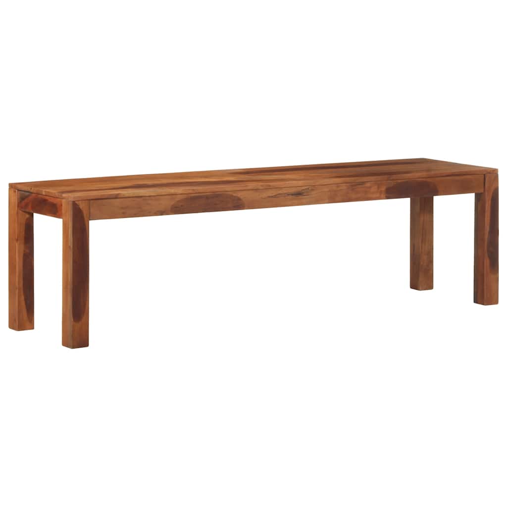 Benk 160 cm heltre akasie