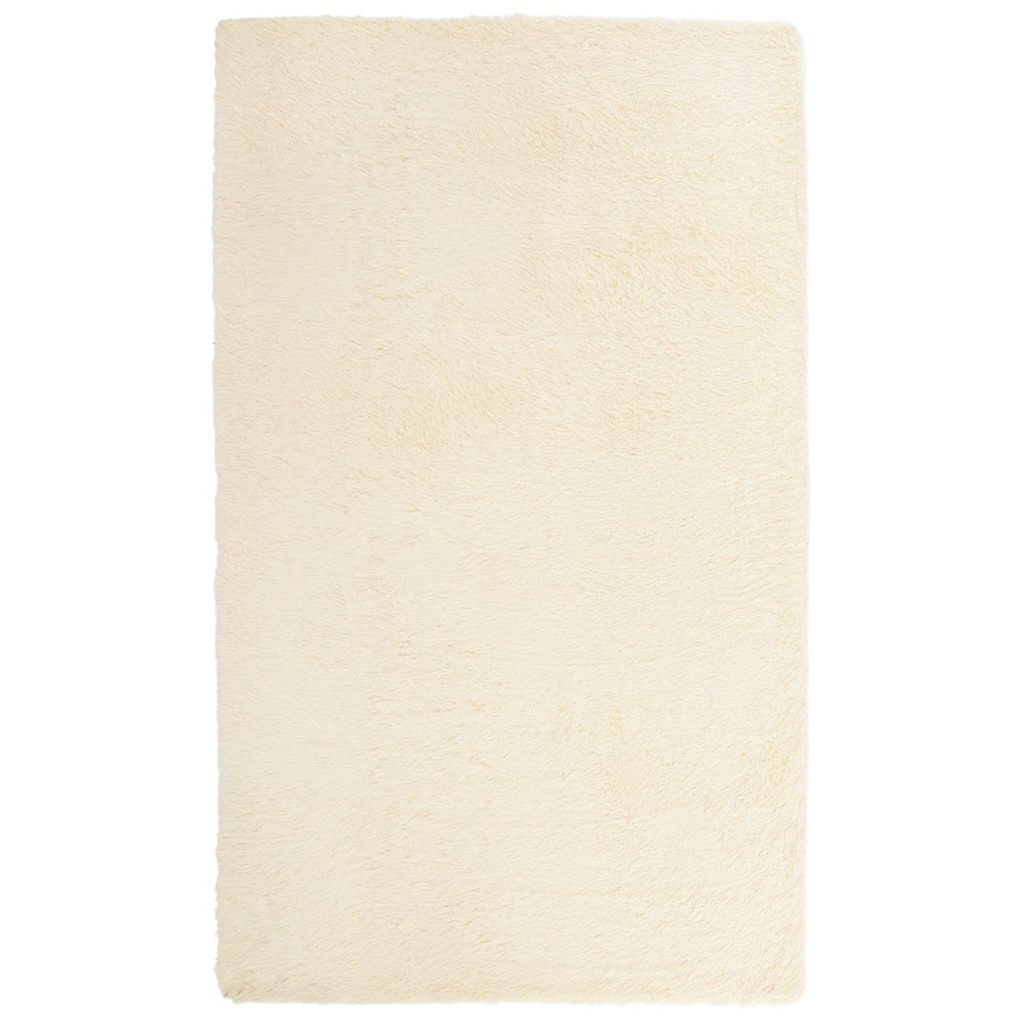 Flossteppe med lang luv NAVARRA krem 60x100 cm polyester