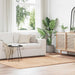 Flossteppe med lang luv NAVARRA beige 130x200 cm polyester