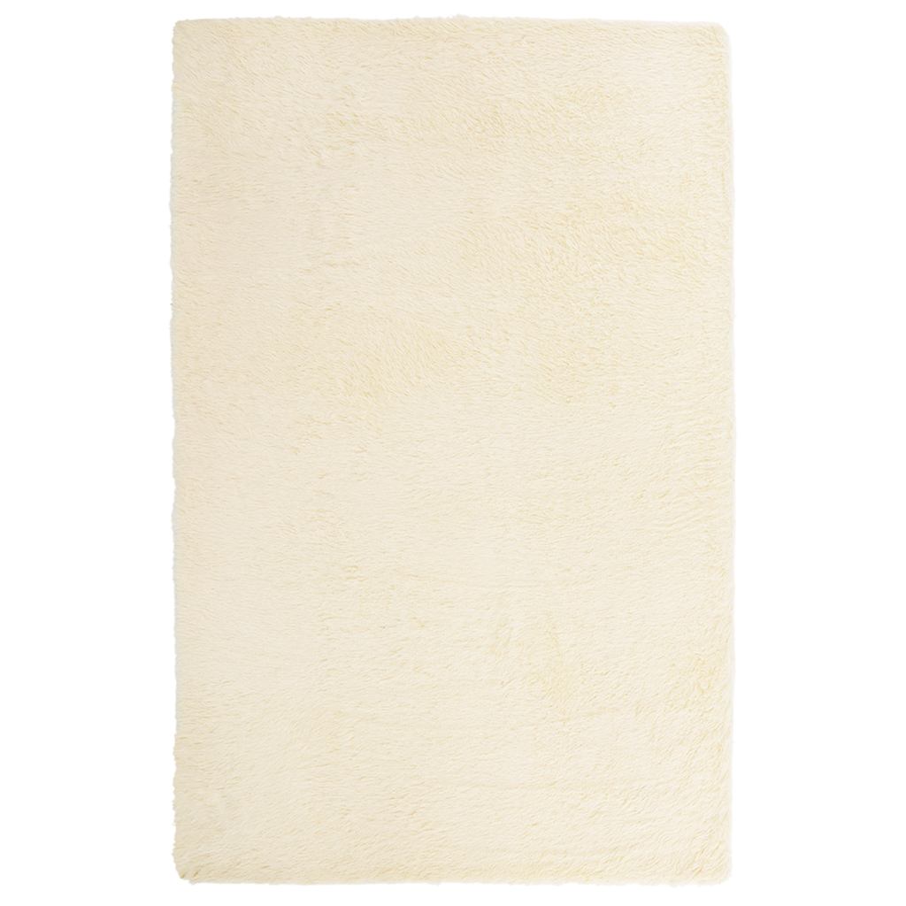 Flossteppe med lang luv NAVARRA krem 130x200 cm polyester