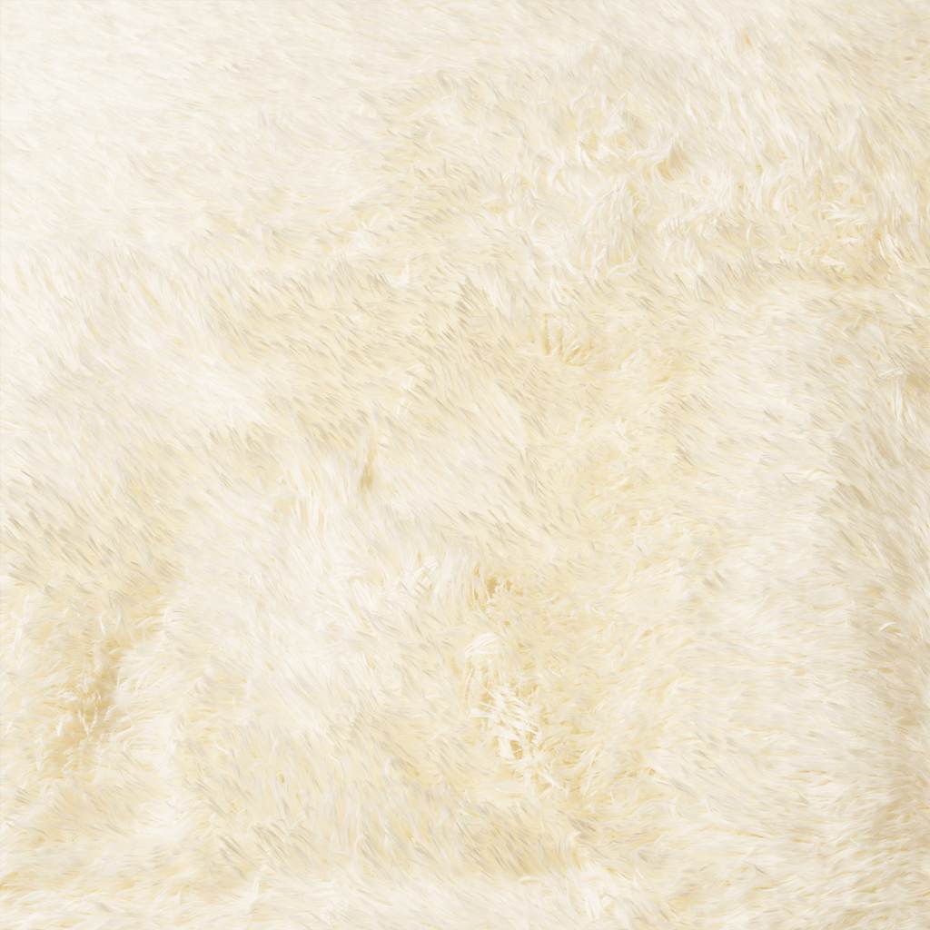 Flossteppe med lang luv NAVARRA krem 130x200 cm polyester