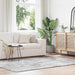 Flossteppe med lang luv NAVARRA lysegrå 160x230 cm polyester