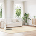 Flossteppe med lang luv NAVARRA krem 240x340 cm polyester