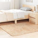 Flossteppe med lang luv NAVARRA beige 120x120 cm polyester vidaXL