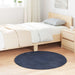 Flossteppe med lang luv NAVARRA marine 100x100 cm polyester vidaXL