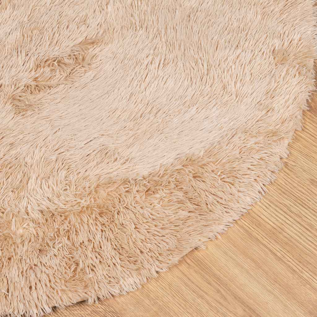 Flossteppe med lang luv NAVARRA beige 300x200 cm polyester