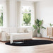 Flossteppe med lang luv NAVARRA svart 300x200 cm polyester vidaXL