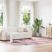 Flossteppe med lang luv NAVARRA støvet rosa 300x200cm polyester
