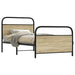 Sengeramme uten madrass sonoma eik 107x203 cm konstruert tre