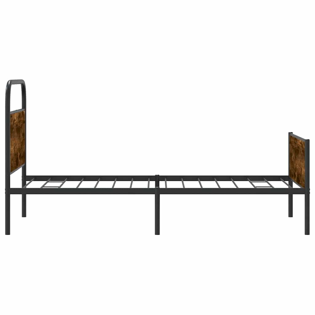 Sengeramme uten madrass sonoma eik 100x190 cm konstruert tre