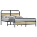 Sengeramme uten madrass sonoma eik 135x190 cm konstruert tre