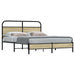 Sengeramme uten madrass sonoma eik 150x200 cm konstruert tre