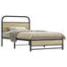 Sengeramme uten madrass sonoma eik 100x190 cm konstruert tre