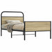 Sengeramme uten madrass sonoma eik 90x190 cm konstruert tre