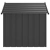 Hundehus med tak 131x101x102 cm galvanisert stål