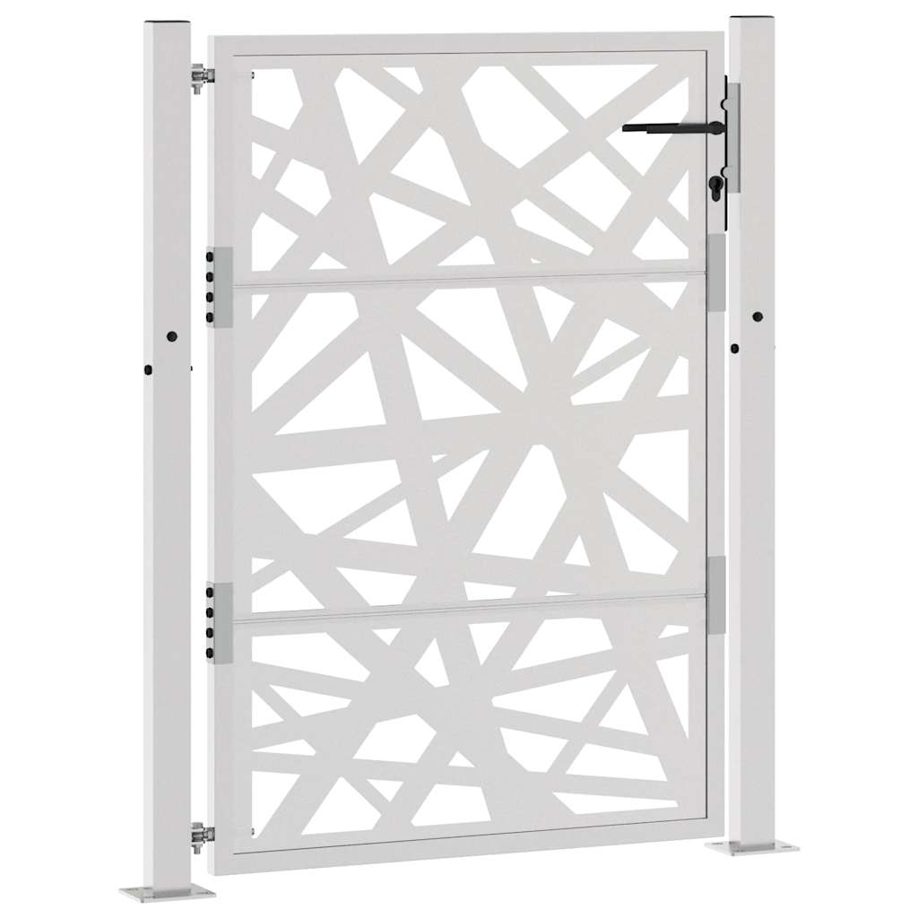 Hageport 100x125 cm værbestandig stållampedesign