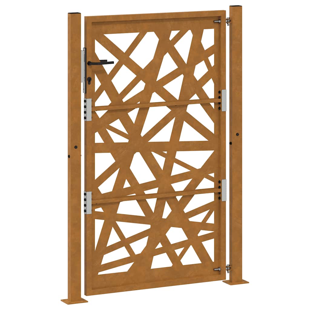 Hageport 100x150 cm værbestandig stållampedesign