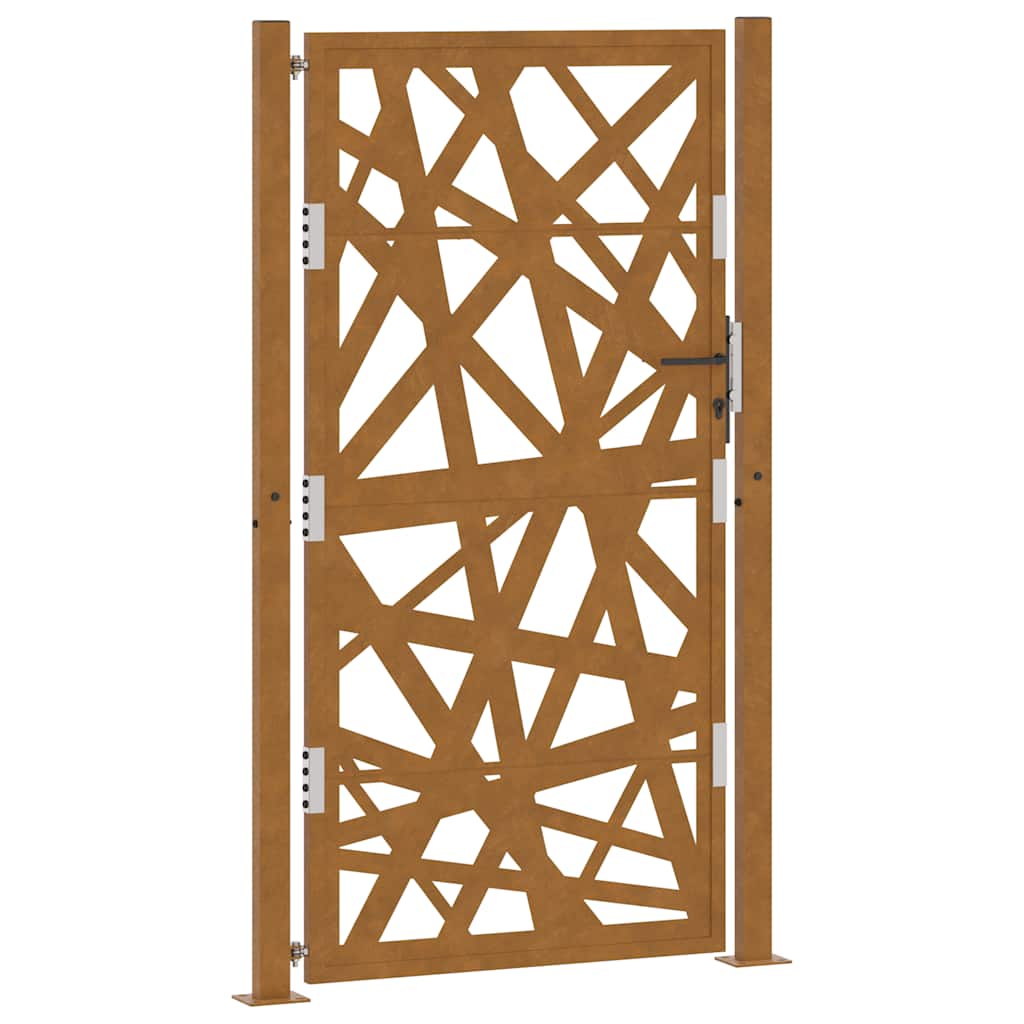 Hageport 100x175 cm værbestandig stållampedesign