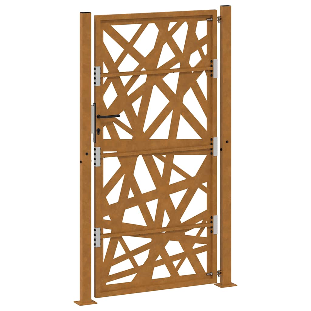 Hageport 100x175 cm værbestandig stållampedesign