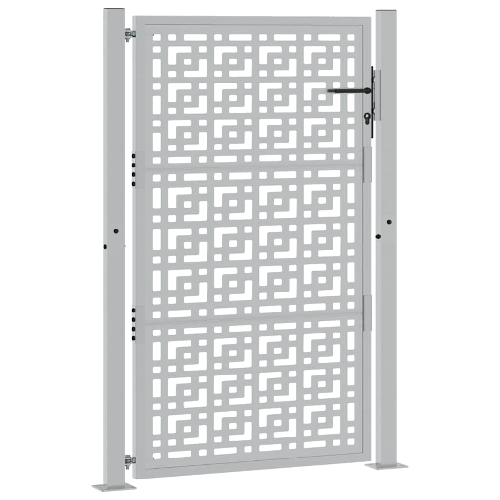 Hageport 100x150 cm værbestandig stålkorsdesign