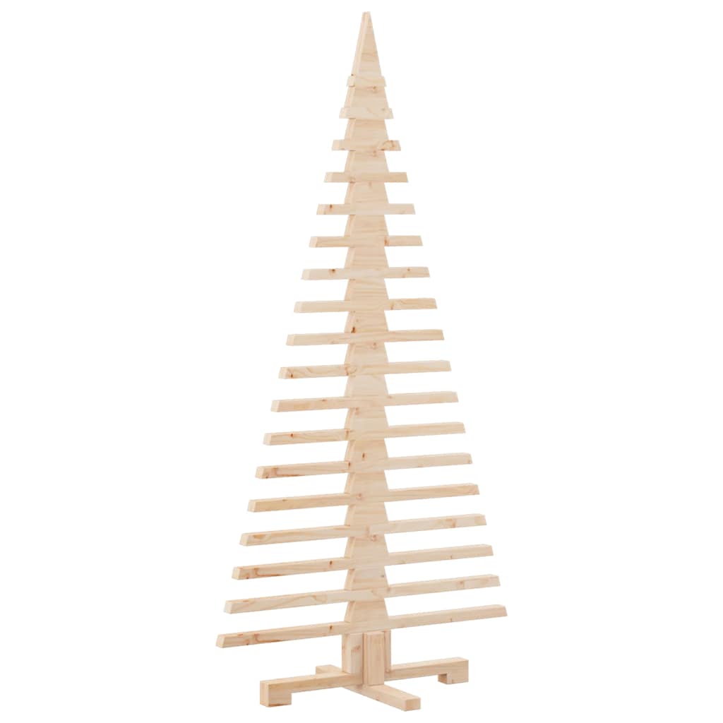 Juletre i tre til dekorasjon 150 cm heltre furu