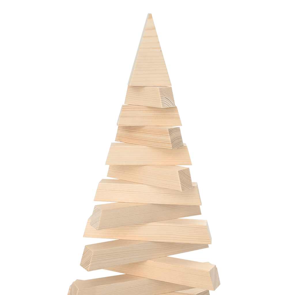 Juletre av tre til pynt 180 cm heltre furu