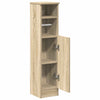 Baderomsskap med rulleholder sonoma eik 20,5x22x90 cm