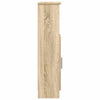 Baderomsskap med rulleholder sonoma eik 20,5x22x90 cm