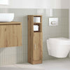 Baderomsskap med rulleholder artisan eik 20,5x22x90 cm