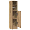 Baderomsskap med rulleholder artisan eik 20,5x22x90 cm